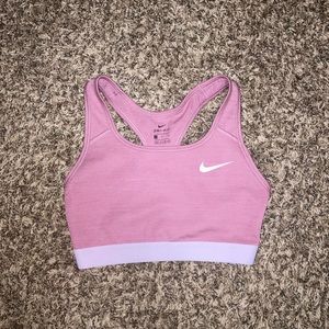 Pink Nike Sports Bra